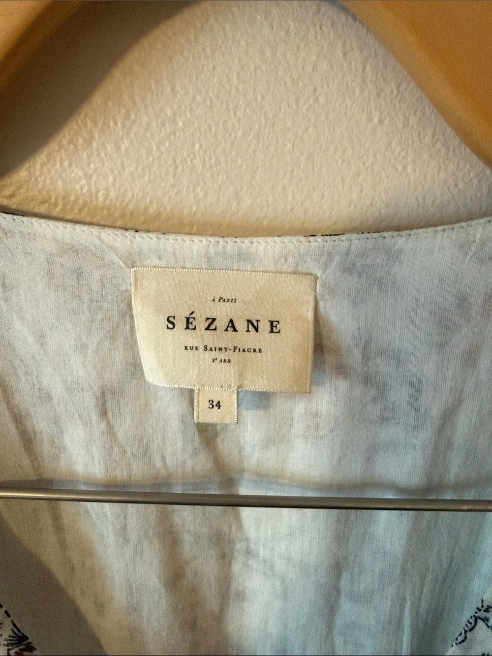 Sezane Bonnie Botanic Garden Floral Maxi Dress Size XS - Picture 5 of 7